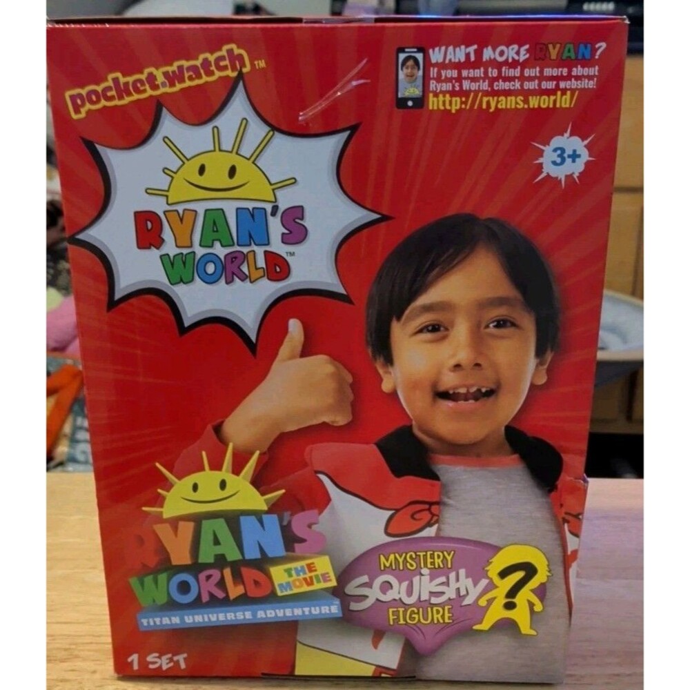 Ryans World Mystery Squishy Figure Lot Of 24 with Display Box NEW